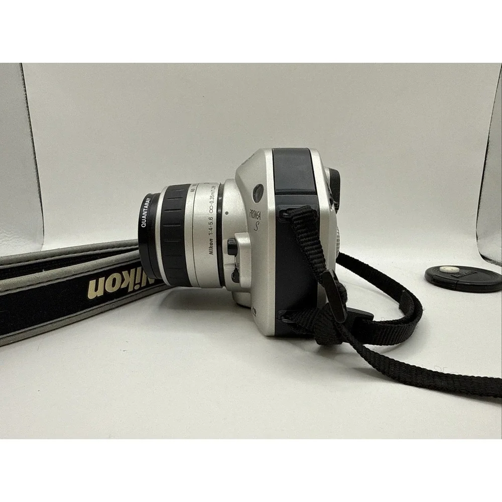 Nikon Pronea S Film Camera APS Silver SLR with Nikon 30-60mm Lens